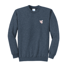 Load image into Gallery viewer, Port &amp; Co Core Fleece Crewneck Sweatshirt - Dial Icon Logo
