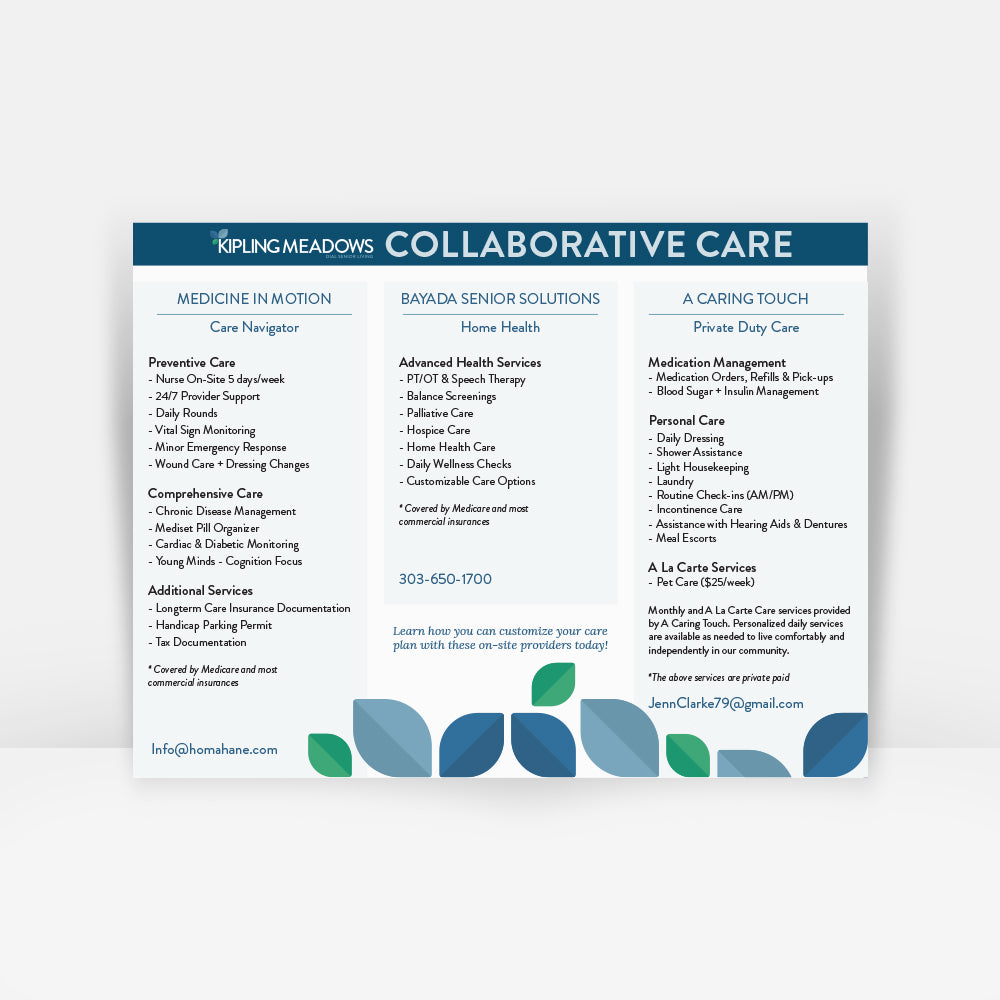 Kipling Meadows Collaborative Care - 8.5 x 11