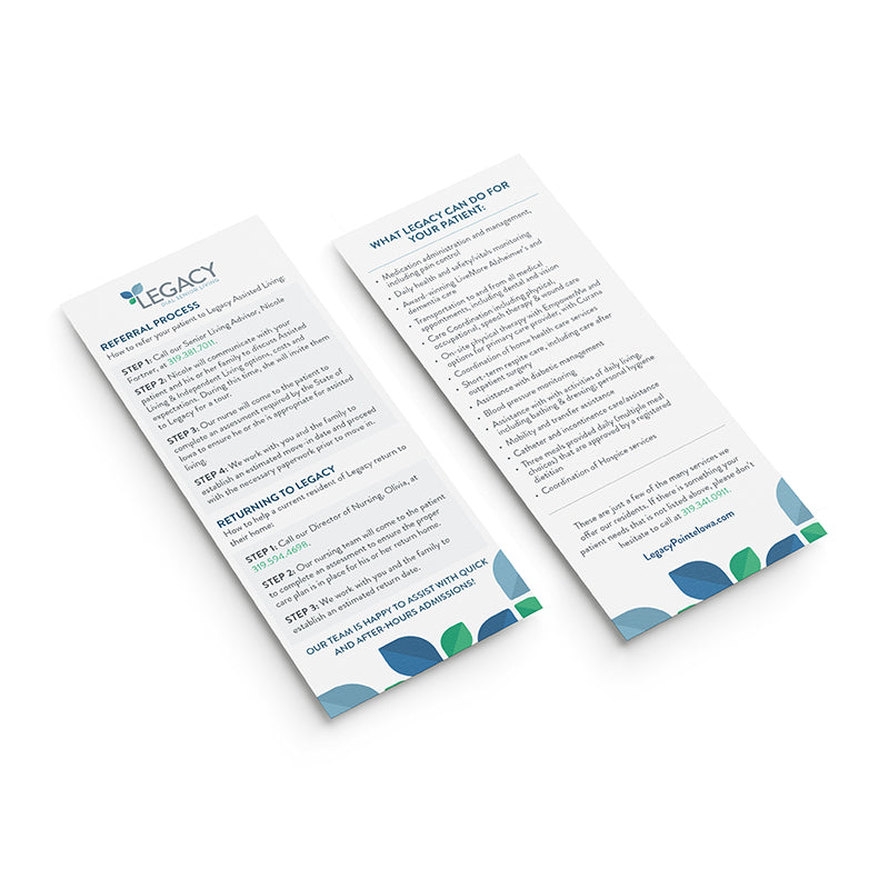 Legacy Referral Process Card