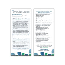 Load image into Gallery viewer, OV Referral Process Card
