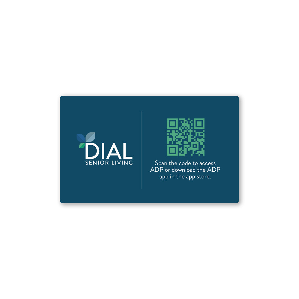 DIAL ONLY - ADP Cards