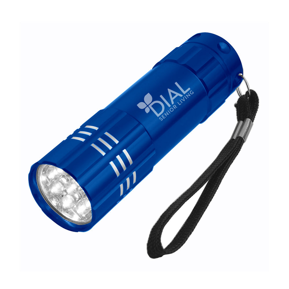 DIAL Aluminum LED Flashlight With Strap