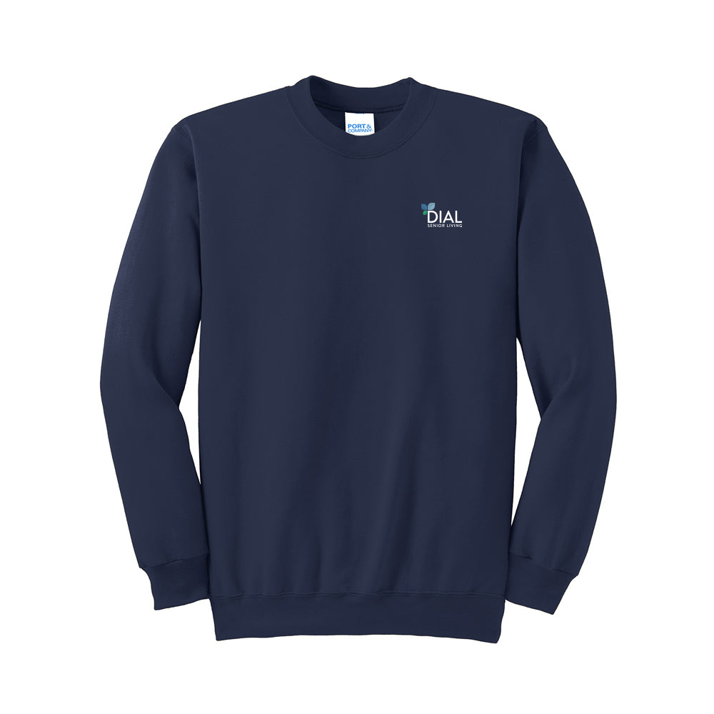 Port & Company - Essential Fleece Crewneck Sweatshirt – Dial